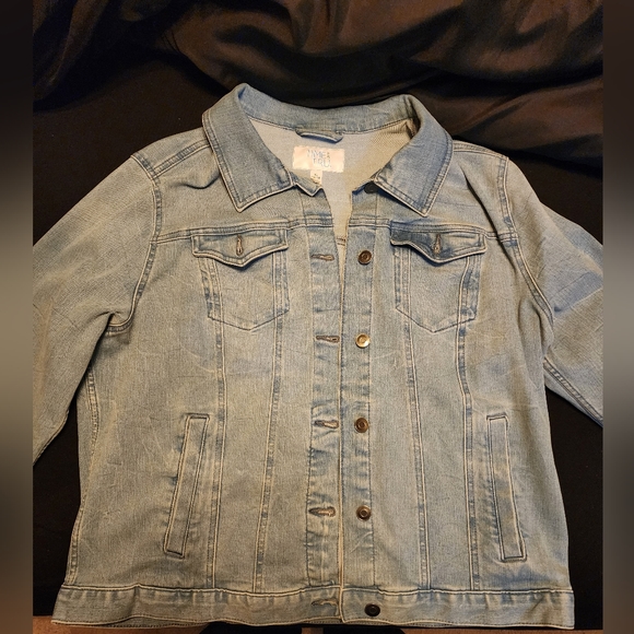 A Blue Women's Time And Tru Jacket sz 16-18, XL - Picture 5 of 8